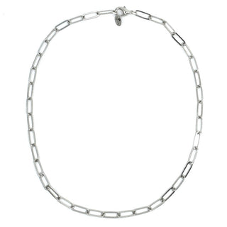 18" Paperclip Chain Link Necklace