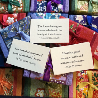 Wisdom Box, Matchbox Gift Package of Proverbs, Sayings and Wisdom