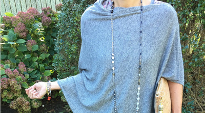 $129 Cashmere Ponchos are Where It's At