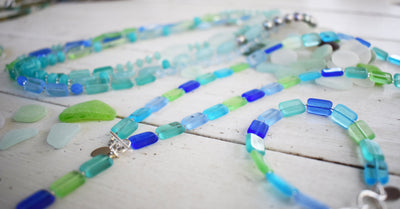Seaglass inspired jewelry