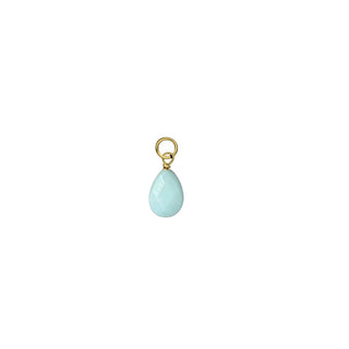 Amazonite Teardrop Gemstone Charm