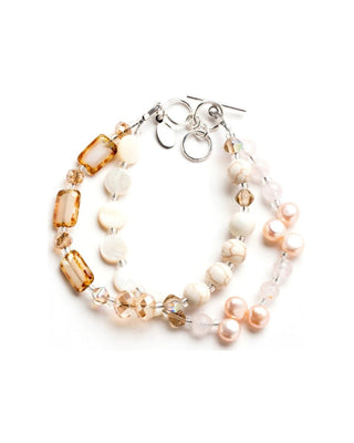 Champagne Medley 2-Strand Bracelet