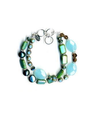 Ocean Medley 2-Strand Bracelet