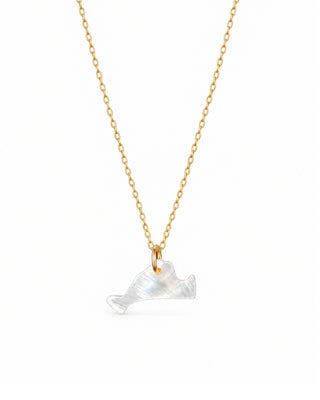 Mother of Pearl Martha's Vineyard Pendant Necklace