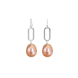 Chunky Pearl Drop Earrings