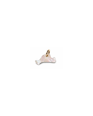 Mini Mother of Pearl Martha's Vineyard Island Charm