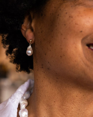 Baroque Pearl Earrings