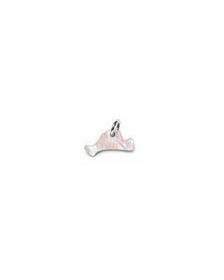 Mini Mother of Pearl Martha's Vineyard Island Charm