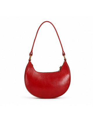 Italian Leather Crescent Bag