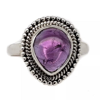 Amethyst Sterling Silver Statement Ring