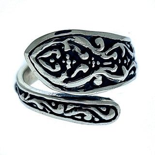 Sterling Silver Adjustable Spoon Ring