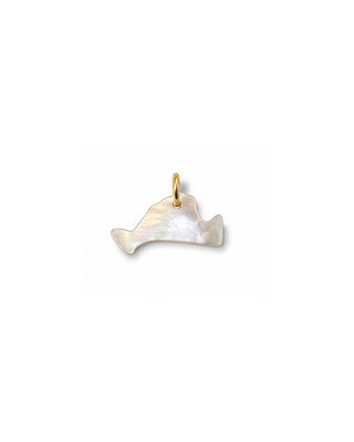 Mother of Pearl Martha's Vineyard Island Charm