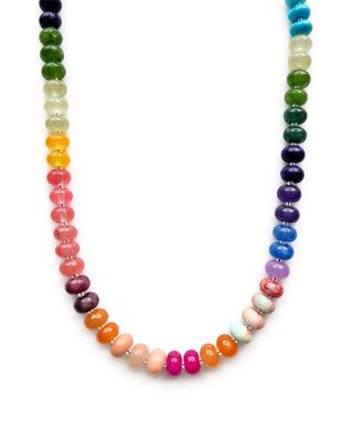 Rainbow Mix Smoothie Beaded Necklace