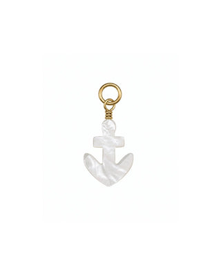 Mother of Pearl Anchor Charm
