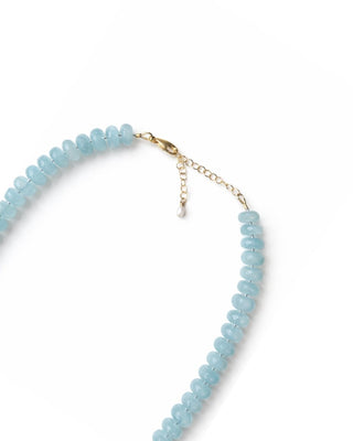 Aquamarine Coastal Blue Necklace