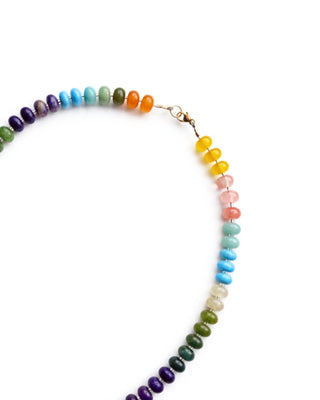 Rainbow Mix Smoothie Beaded Necklace