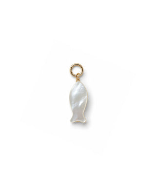Mother of Pearl Fish Charm