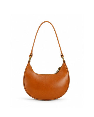 Italian Leather Crescent Bag