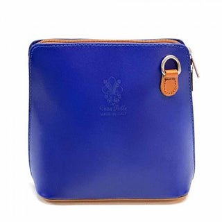 Mini Structured Italian Leather Crossbody Bag