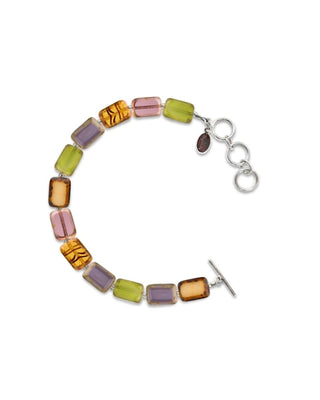 Vineyard Mix Beaded Bracelet, Glass Beaded Bracelet