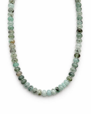 Soft Mint Smoothie Beaded Necklace