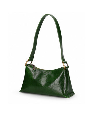 Italian Leather Slim Shoulder Bag