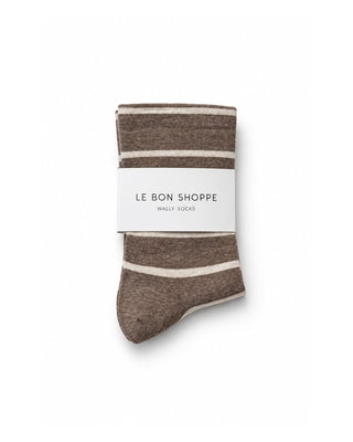 Striped Simple Cotton Ankle Sock