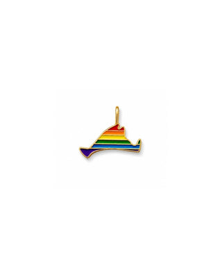Rainbow Enamel Martha's Vineyard Charm