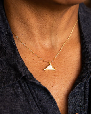 Martha’s Vineyard Mother of Pearl Charm