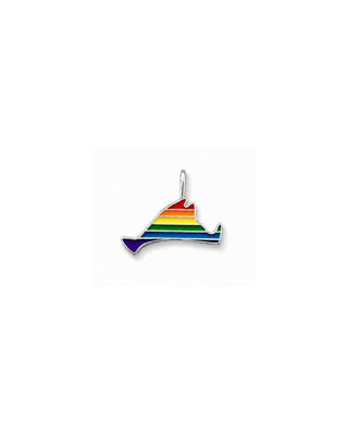 Rainbow Enamel Martha's Vineyard Charm