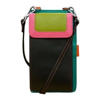 Leather Phone Wallet Crossbody Bag