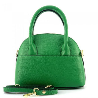 Small Top Handle Italian Leather Bag