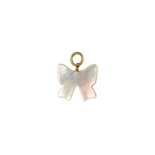 Mother of Pearl Bow Charm