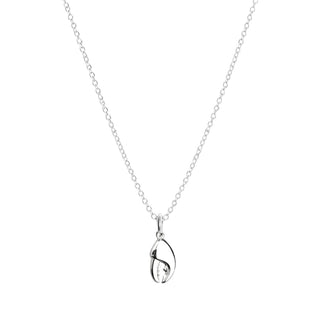 Sterling silver  Lobster claw pendant on a chain