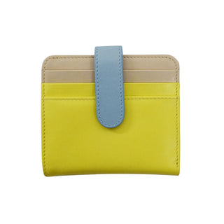 Sorrento Leather Bi-Fold Wallet, Colorful Leather Wallet