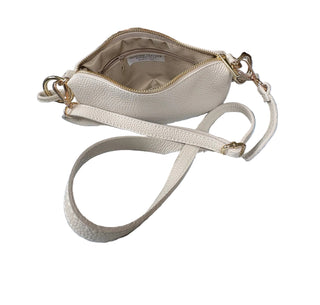Knotted Shoulder Bag, Pebbled Italian Leather