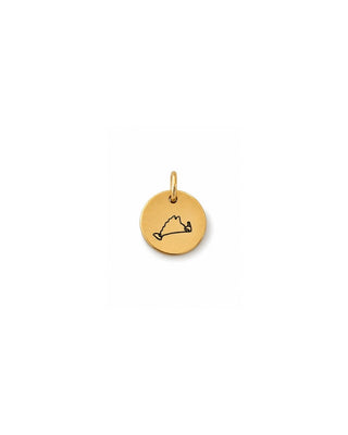 Martha's Vineyard Coin Charm, Large (1/2" diameter)