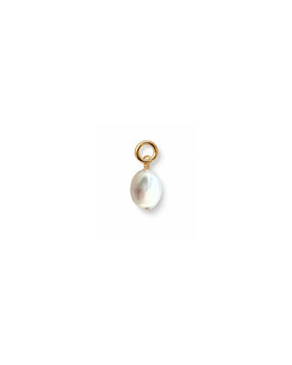 White Freshwater Pearl Charm