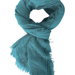 Hand Dyed Boho Cotton Scarf, SALE