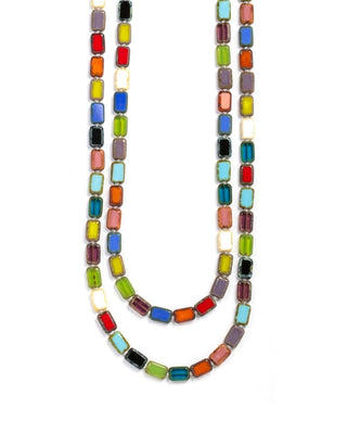 Long Beaded Necklace, 7 Ways to Wear, Trilogy 60"
