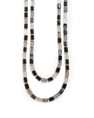 Long Beaded Necklace, 7 Ways to Wear, Trilogy 60"