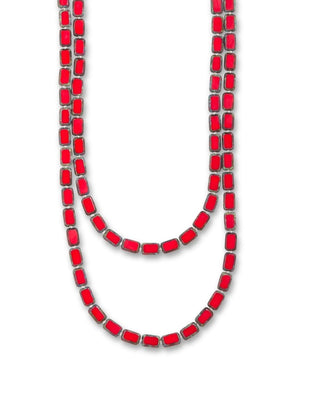 Long Beaded Necklace, 7 Ways to Wear, Trilogy 60"