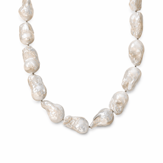 Baroque Pearl Statement Strand Necklace