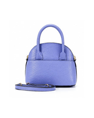 Small Top Handle Italian Leather Bag