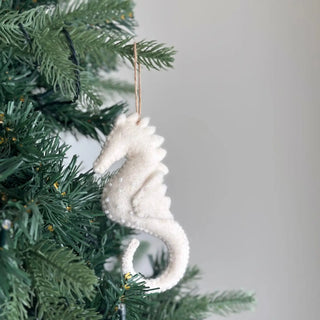 Seahorse Felt Ornament