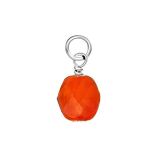 Bright_Orange_6mm_crystal_charm_silver