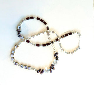 Wampalyke Medley, Convertible Necklace/Bracelet, 44"