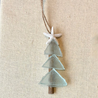 Mini Tree Seaglass Ornament