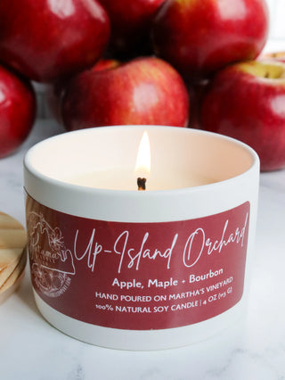 Up Island Orchard 4oz Soy Candle | Katama Candle Company