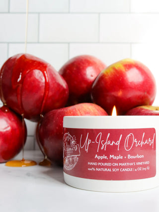 Up Island Orchard 4oz Soy Candle | Katama Candle Company